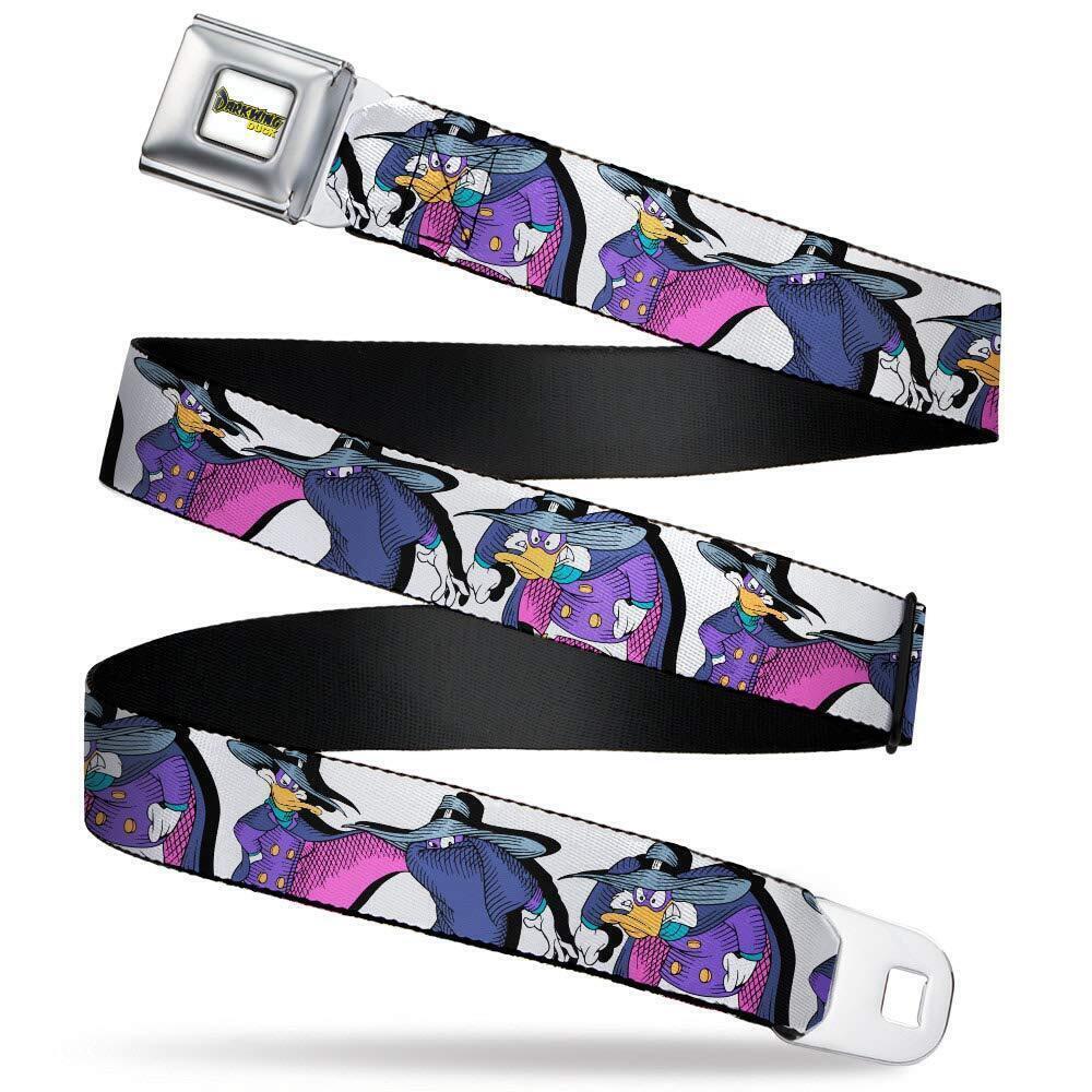 6533 unisex adult Seatbelt Darkwing Duck Regular Belt, Darkwing Duck, 1.5